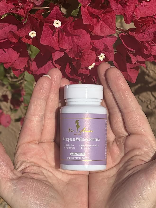 Menopause Wellness Formula: Menopause Supplements, Menopause Support, Menopause Relief, 30 Servings