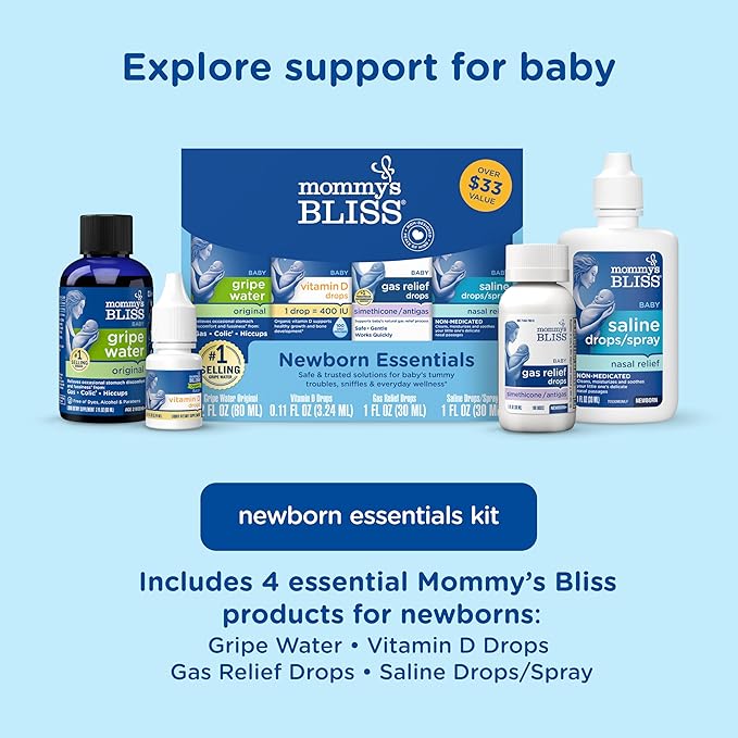 Mommy's Bliss Prenatal Multivitamin + Probiotic for Women w/ Folic Acid, Supports Baby Development & Mom's Digestion w/ Zinc, Vitamin B6 & B12, Ginger & Choline, Vegan & Gluten Free (45 Servings)