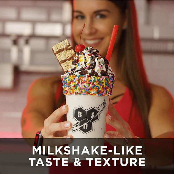 BSN Syntha-6 Whey Protein Powder, Cold Stone Creamery- Cookie Doughn't You Want Some, Micellar Casein, Milk Protein Isolate Powder, 25 Servings