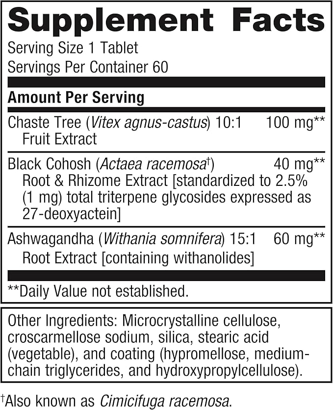 Metagenics, Chasteberry Plus, 60 Count