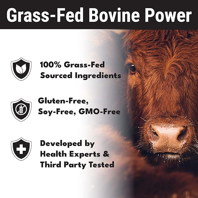 Wild Foods Men's Vitality Formula – Grass-Fed Bovine Supplement & Beef Liver Capsules with Testicle, Prostate, Whole Bone | Primal and Carnivore Diet Approved | 90 Organ Meat Capsules (30-Day Supply)