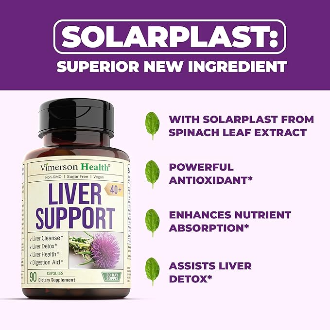 Liver Cleanse Detox & Repair Milk Thistle Supplement. Liver Support with Digestive Enzymes, Artichoke Extract, Dandelion Root Supplement. Milk Thistle Liver Detox & Liver Cleanse. 90 Liver Health Caps