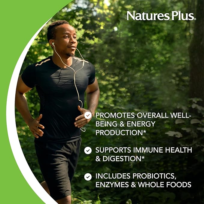Natures Plus Ultra Juice Multivitamin - 90 Vegetarian Tablets, Bilayered - Whole Food Supplement - Whole Fruits & Vegetables, Antioxidant - Non-GMO, Vegan, Organic, Gluten-Free - 45 Servings