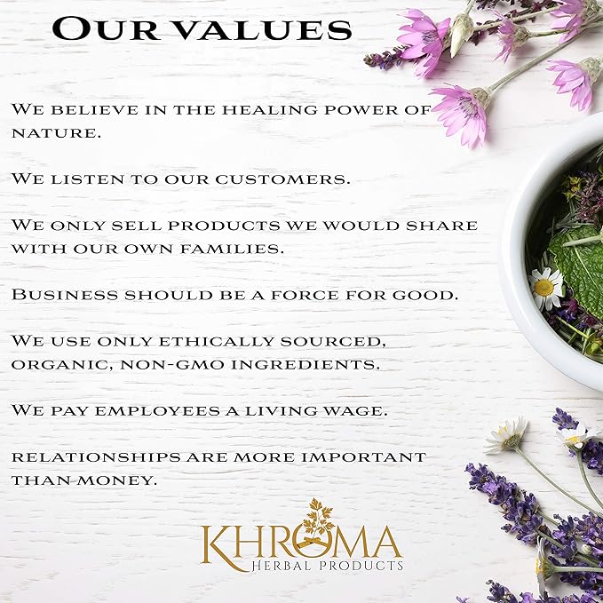 Khroma Organic Digestive Blend - 2 oz Liquid Dietary Supplement - 30 Servings in a Glass Bottle