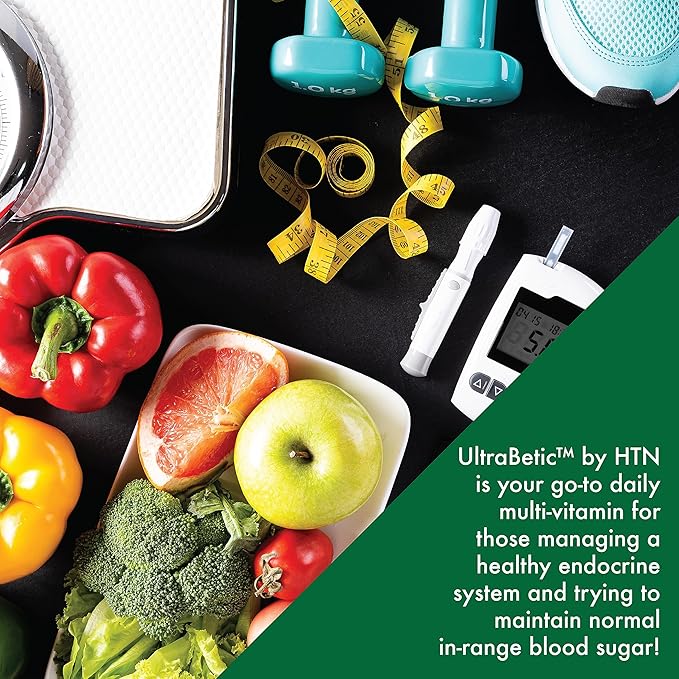 Health Thru Nutrition Ultra-Betic Multivitamin 120 Count | Supports Nerve, Vision, Energy | with ALA, Lycopene | Non-GMO, Clean Label | Third-Party Tested for Quality
