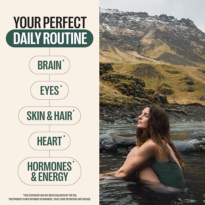 Orlo DHA – Vegan DHA Supplement (EPA & DHA) – Omega 3 Fish Oil & Krill Alternative – Plant-Based Omega-3 Algae Oil – Brain & Heart Support (120 Mini Burpless Softgels KIT)