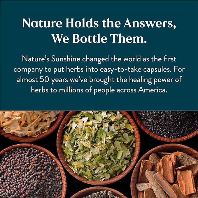 Nature's Sunshine Milk Thistle, 60 Time-Release Tablets | Supports The Digestive System, Protects The Liver, and Acts as a Powerful Antioxidant