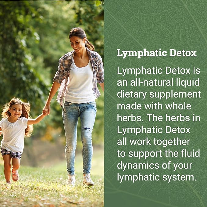 Earth Harmony Lymphatic Drainage Drops, Lymph Detox - Lymphatic Drainage Supplement with Soursop, Cat's Claw Bark, Astragalus, Wormwood, Lymph Node Detox, Lymphatic Support Cleanse Detox (2 Oz)