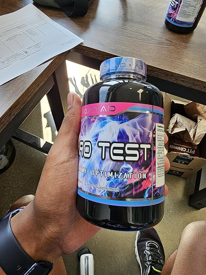 Project AD Tauro Test, Testosterone Support, Conditioning, Increased Muscle Growth and Protein Storage, Hormone Powerhouse (90 Servings)