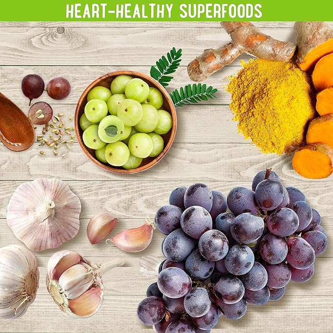 NATURELO Whole Food CoQ10 with Heart Health Blend, Powerful Antioxidant for Energy Production, 120 Capsules