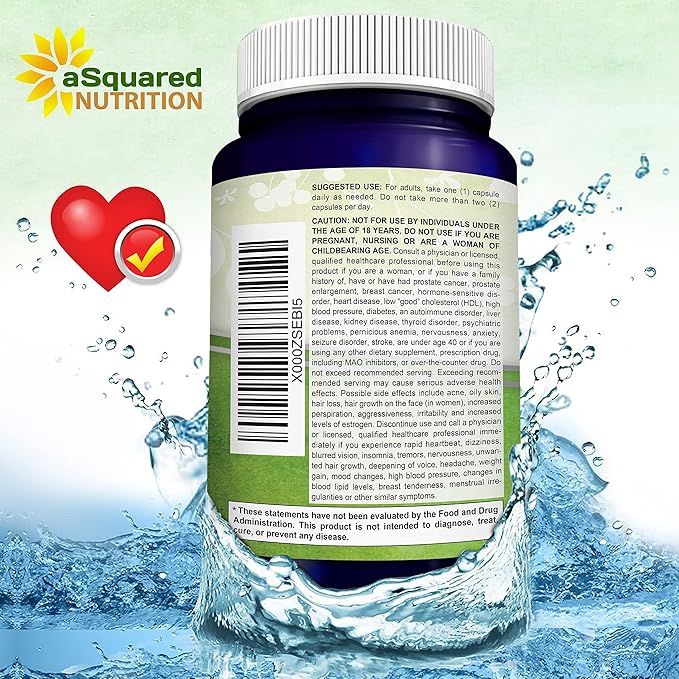 DHEA (100mg Max Strength, 200 Capsules) to Promote Balanced Hormone Levels for Women & Men - Natural DHEA Supplement Pills to Support Healthy Metabolism, Libio, Brain, Immune Function & Pure Energy