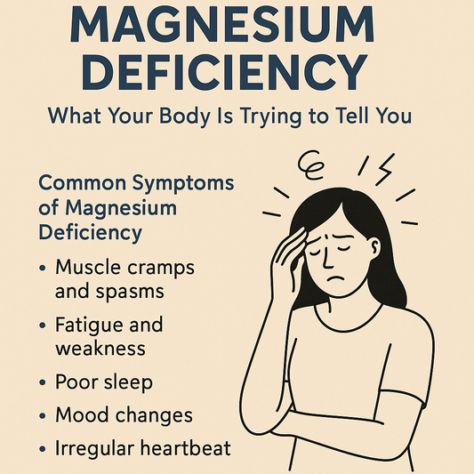 The Hidden Cost of Magnesium Deficiency: What Your Body Is Trying to Tell You