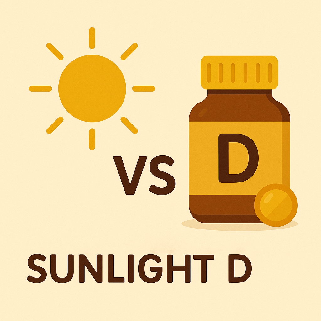Why Vitamin D Supplements May Be Better Than Sunlight: A Science-Based Perspective