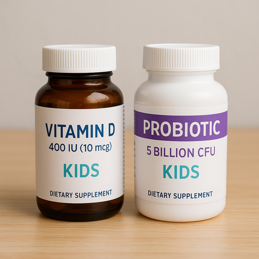 Why Vitamin D + Probiotics Are a Winning Duo for Kids