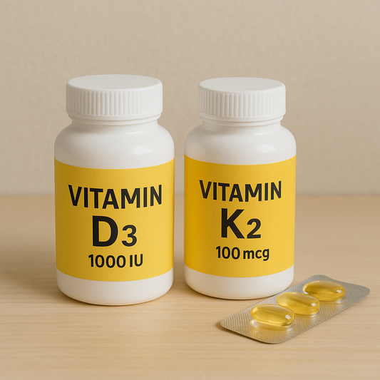 Why Vitamin D₃ + K₂ Is an Excellent Duo for Seniors (70+)