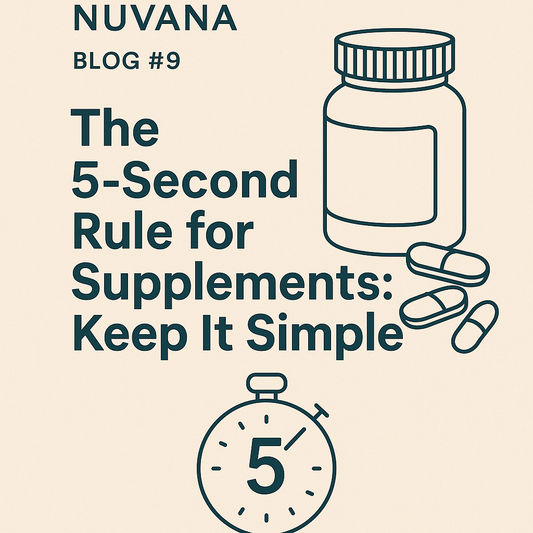 “The 5-Second Rule for Supplements: Keep It Simple”