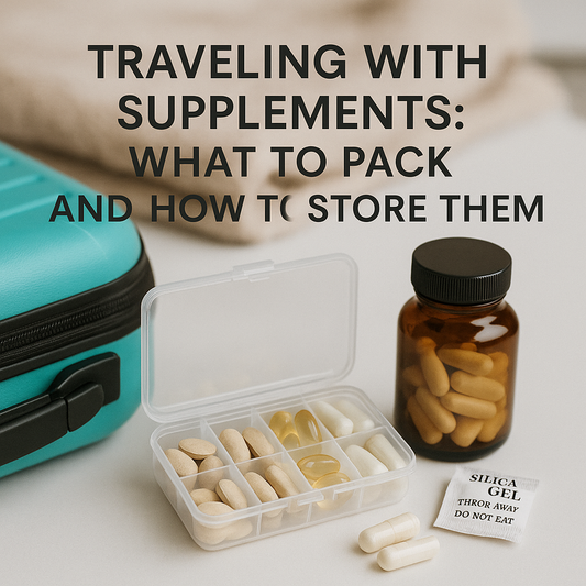 Traveling with Supplements: What to Pack and How to Store Them