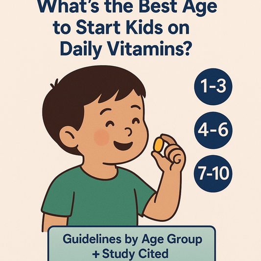What’s the Best Age to Start Kids on Daily Vitamins?