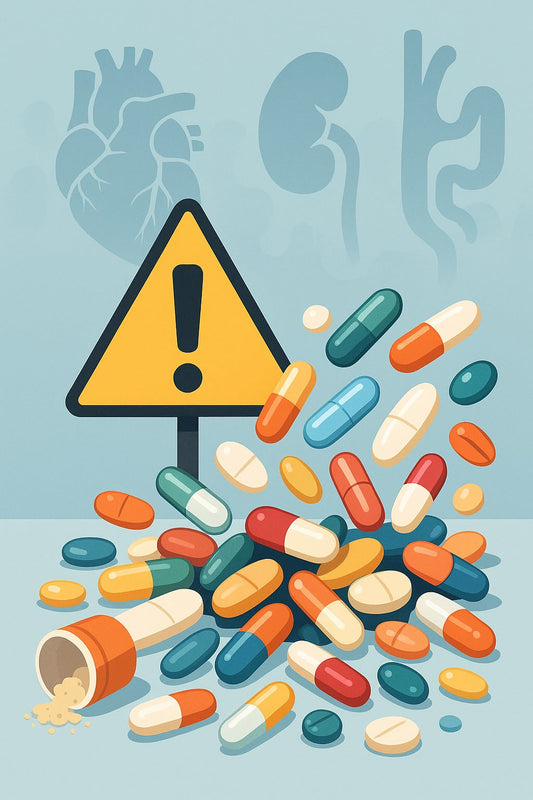 Side Effects of Excessive Dietary Supplement Intake: What Science Says