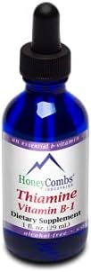 HoneyCombs Liquid Vitamin K1-1 Fl Oz + Vitamin B1 (Thiamine) Drops- 1 Fl Oz