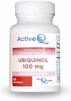 100mg ActiveQ® (60 Softgels) uses Kaneka QH Ubiquinol the “active” antioxidant form of Coenzyme Q10