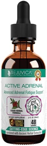 Active Adrenal - Advanced Adrenal Support Tincture - Liquid Delivery for Better Absorption - Ashwagandha, B-Vitamins, Magnesium and More
