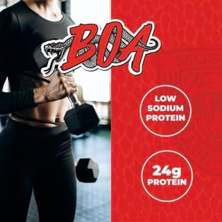 BOA Isolate Protein with Vitamin B6 and Zinc - Low-Sodium Whey Protein Isolate 23g of Protein per Scoop - (Chocolate Peanut Butter - 40 Servings)