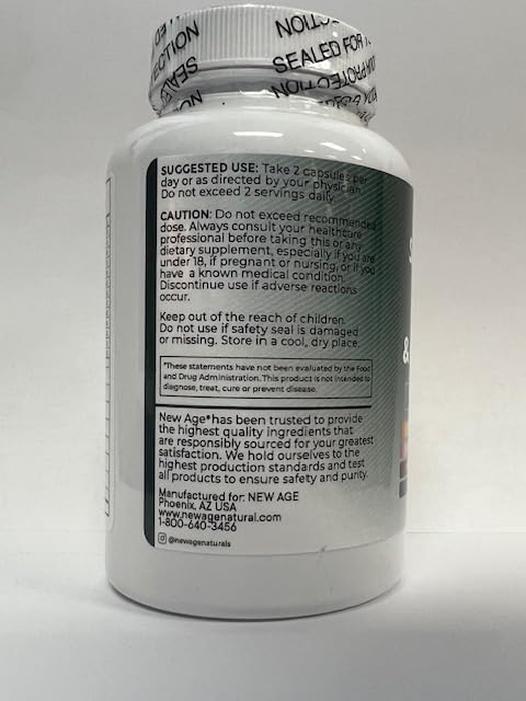 Selenium, Zinc, Iodine, L Tyrosine, Ashwagandha - Thyroid Support Supplement for Women and Men with Bladderwrack, Turmeric, Silica Kelp, Schisandra - 60 Count (Pack of 3)