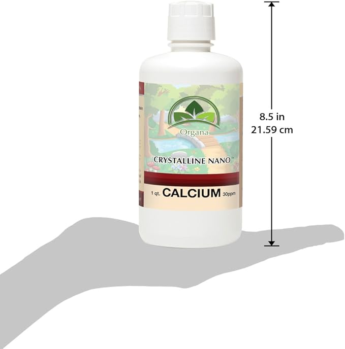 Organa Pure Crystalline Liquid Calcium Supplement - 30 PPM - Colloidal Minerals