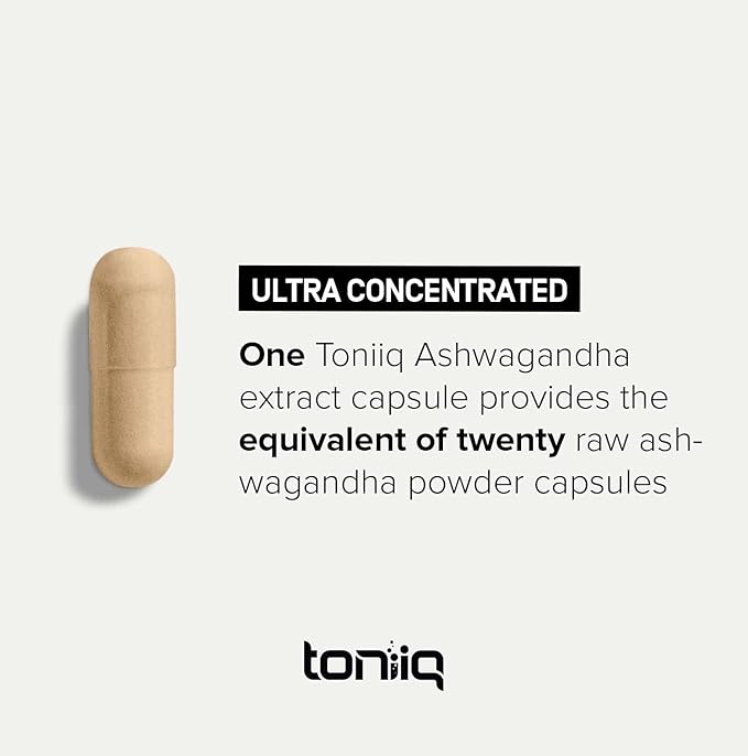 Ashwagandha - Ultra High Potency 20:1 Extract with 10% Withanolides - Wild Harvested in India - Highly Concentrated - Third-Party Lab Tested - 90 Capsules