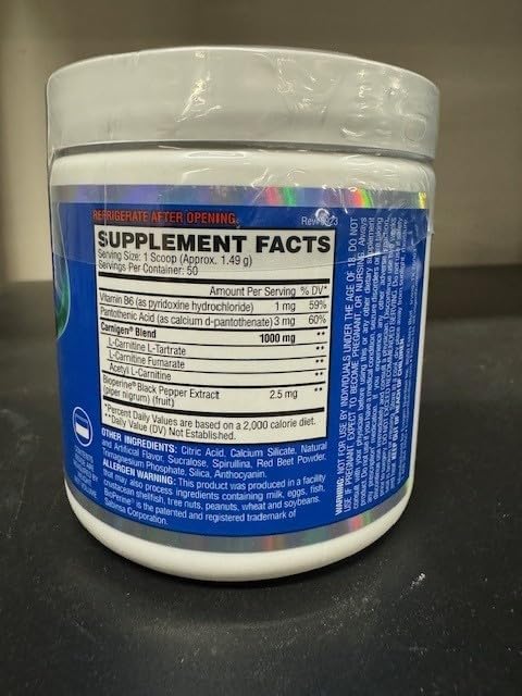 Evogen Carnigen - Premium Carnitine Powder | Supports Fat Metabolism & Promotes Recovery | Stimulant-Free L Carnitine Supplement Matrix with Acetyl L-Carnitine | Grape | 50 Servings