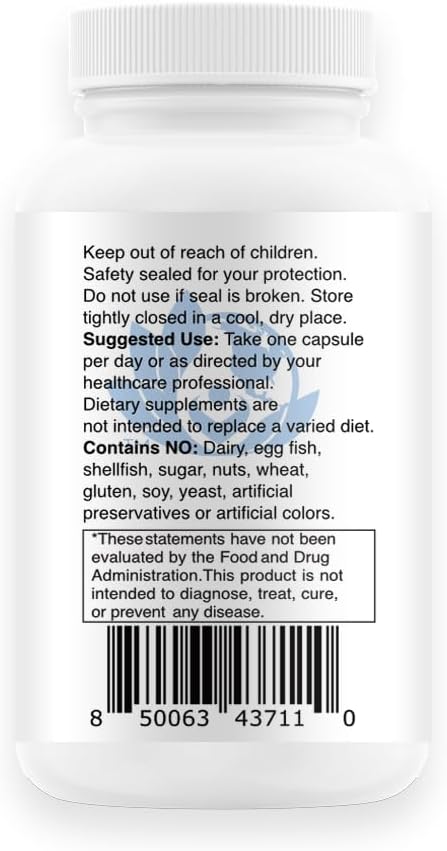 Folic Acid Folate 5mg (B9) Prenatal, Reproductive Health, Homocysteine, Metabolism, Cardiovascular, Bone, Immune Support, Allergen Free, Non GMO - 100 Vegan Capsules