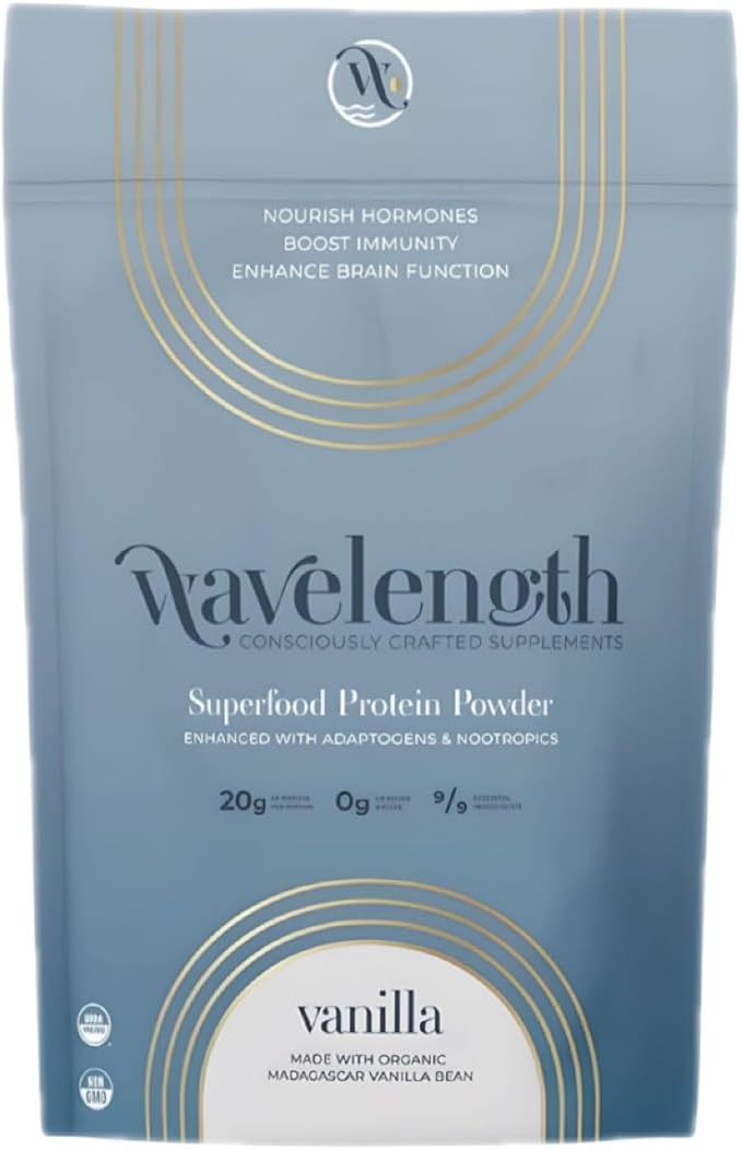 Organic Plant-Based Superfood Protein Powder! Consciously Crafted! USDA Organic, Plant-Based, Vegan, Soy-Free, Dairy Free, No Added Sugar! Chocolate or Vanilla!