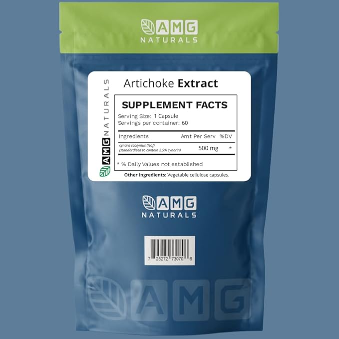 Artichoke Extract Bags - with Freshness Seal - 60 Capsules Extracted