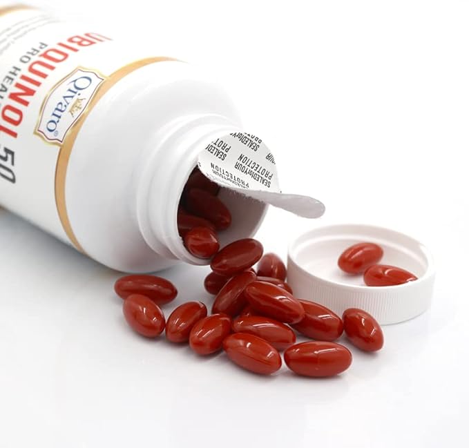 QIH23: Ubiquinol 50 Pro Health COQ10 (60 Capsules) - Ubiquinol Supplement with Active Form of Coenzyme Q10 - Powerful Antioxidant for Cellular Energy Production, Overall Health & Wellness