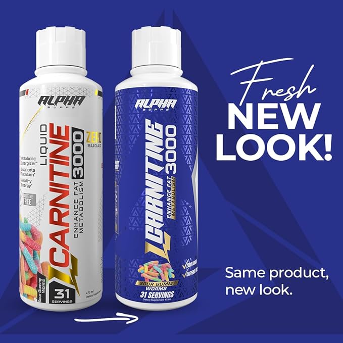 L-Carnitine 3000 mg Liquid | Stimulant-Free Amino Acid | 31 Servings (Bombsicle)