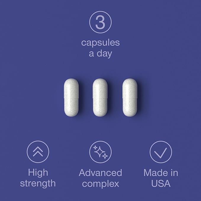 Glucosamine Chondroitin MSM with Turmeric - High Strength Joint Support Supplement for Adults Men & Women - 90 Capsules - 1500mg Glucosamine Sulfate per Serving