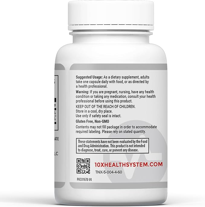 10X Health Vitamin D3 5000 IU & K2 MK7 - Menaquinone 7, High-Potency D3 K2 Vitamin Supplement for Bone Health, Heart and Teeth - 125 mcg Vitamin D & 90 mcg Vitamin K2-60 Capsules