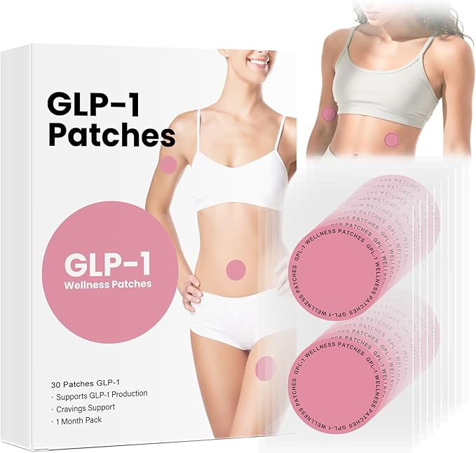 GLP-1 Patches Pure Natural for Women and Men 30 Count S5