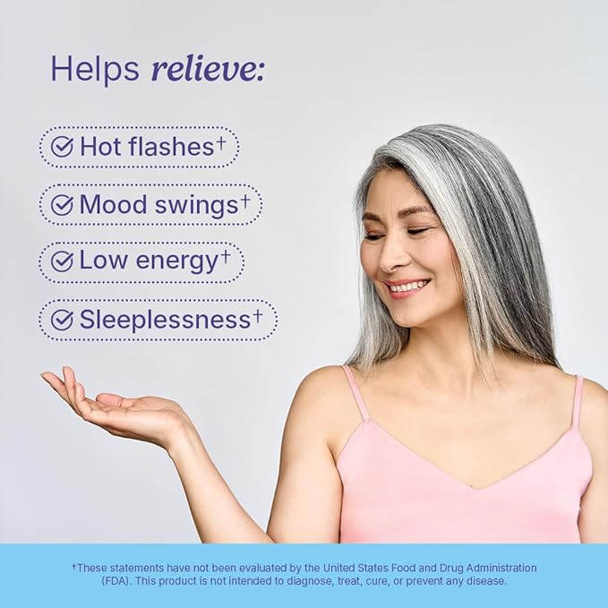 Santo Remedio Hormonal Balance, Dietary Supplement, Relief for Menopause Symptoms, Helps Reduce Hot Flashes, Night Sweats, and Mood Swings, Clinically Proven Ingredients, Hormone-Free, 30 Servings