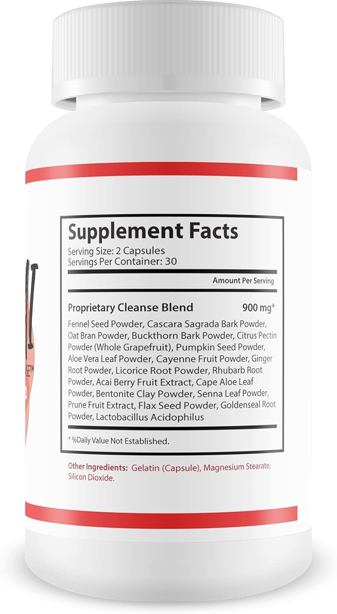 Ikigai Pro Cleanse - Premium Cleanse with 15+ Herbs & Probiotics - Full Body Cleanse Detox - Support Digestive, Gut, & Colon Health - Aid Bloating Relief & Regularity - Advanced Cleansing Formula