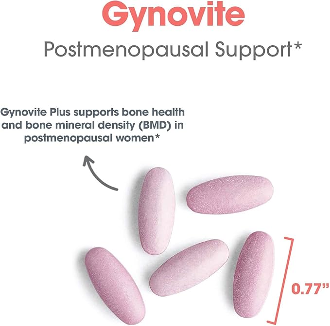 Optimox Gynovite Plus - Menopause Supplements for Women, Menopause Relief, Multivitamins for Women, Magnesium Supplement, Women's Support - 180 Count