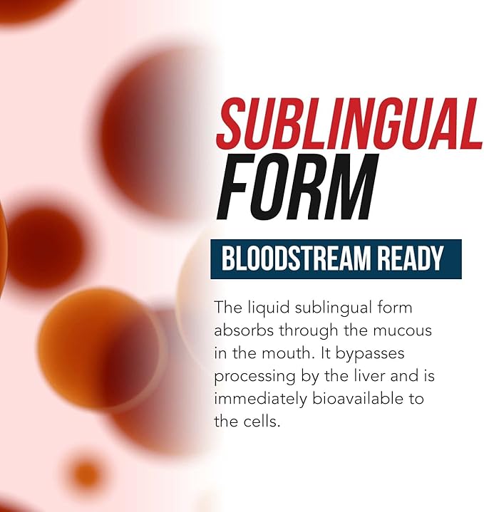 BioActive Vitamin B12 5000 mcg | Contains 3 BioActive Forms B12 Plus Methylfolate Cofactor - Methyl B12, Adenosyl B12 & Hydroxy B12 | Sublingual Form, Berry Flavor, Organic, Vegan (60 Servings)