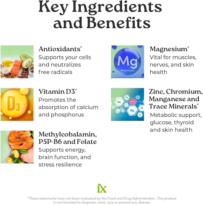 Isotonix® Multivitamin Without Iron – Complete Daily Supplement for Energy, Immune Support, Skin, and Bone Health – 90 Servings – Isotonic Drinkable Formula