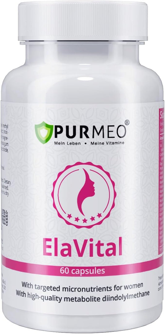 Female Breast Wellness Complex - Hormone Harmony Support for Women, Made in Germany, 60 Vegan Capsules
