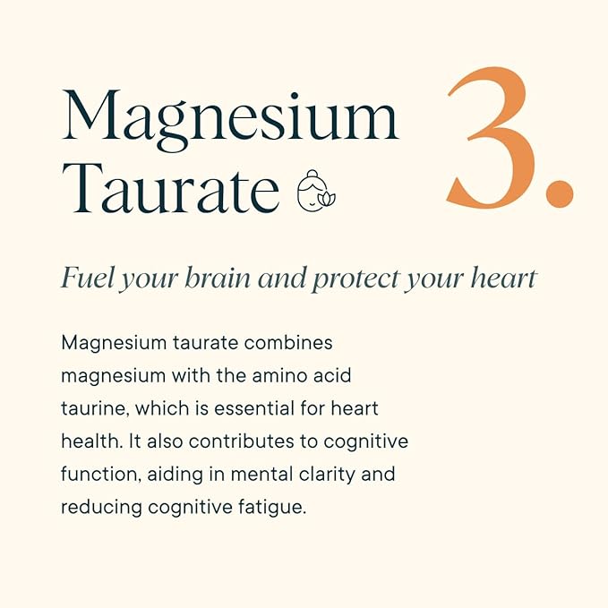 Ora Organic Magnesium Complex Powder Supplement - 4-in-1 Magnesium: Glycinate, Taurate, Malate & Citrate | Vegan, Gluten-Free | Tangerine Flavor | Calm Support for Sleep, Stress & Muscles | 30 Serving