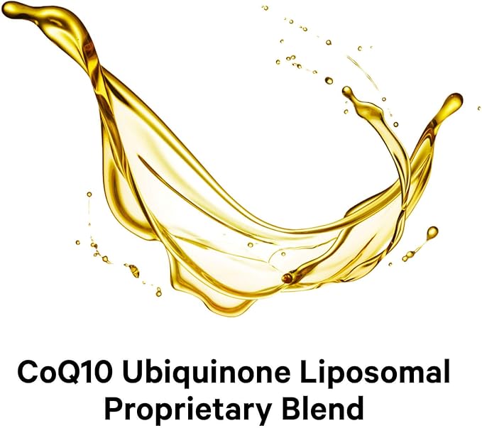 Codeage Wonder Heart Liquid CoQ10 Liposomal Ubiquinone Supplement, Coenzyme Q10 Heart Vitamins, Non-GMO Sunflower Phosphatidylcholine Vegan Blend, Raspberry Flavored Softgel, Pack of 30 Pouches
