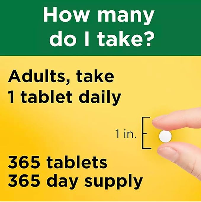 Iron 65 mg Compatible with Nature (325 mg Ferrous Sulfate) Dietary Supplement for Red Blood Cell Support 365 Tablets with Weekly Pill Organizer (2 Items)
