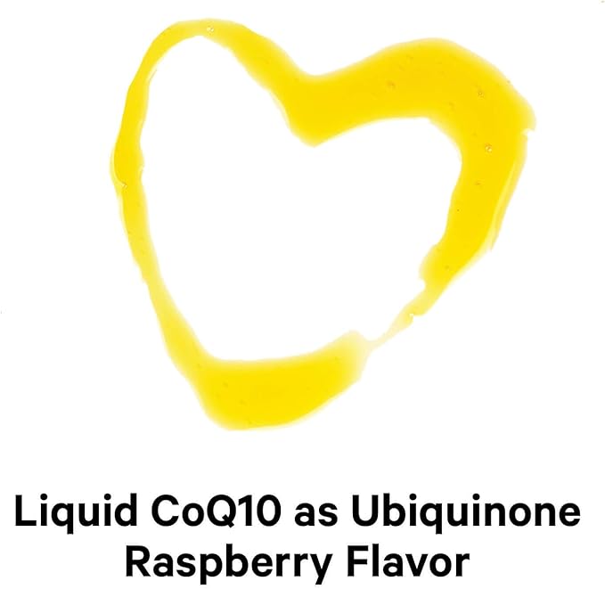 Codeage Wonder Heart Liquid CoQ10 Liposomal Ubiquinone Supplement, Coenzyme Q10 Heart Vitamins, Non-GMO Sunflower Phosphatidylcholine Vegan Blend, Raspberry Flavored Softgel, Pack of 30 Pouches