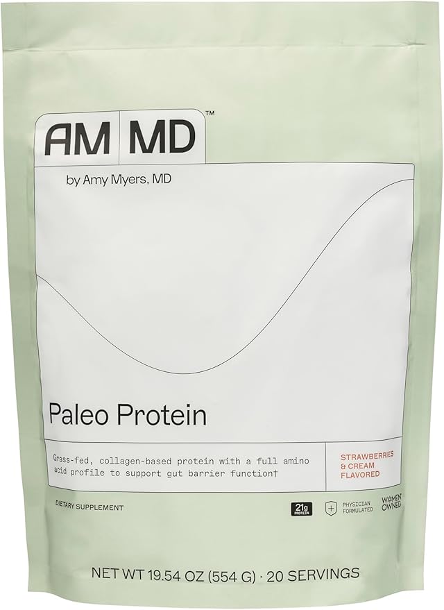 The Myers Way Paleo Protein Strawberries & Cream - 19.54 OZ - 20 Servings